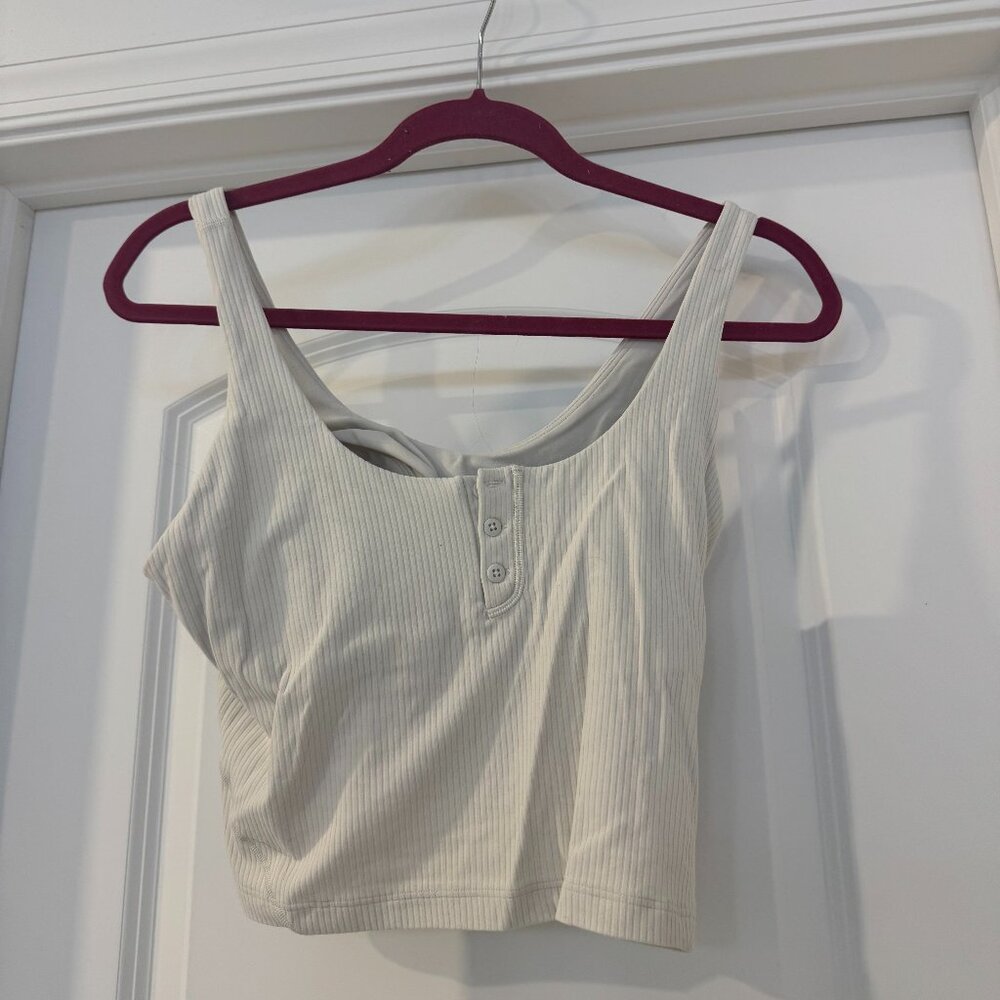 lululemon Align™ Henley Tank Top | Bone | Size 10